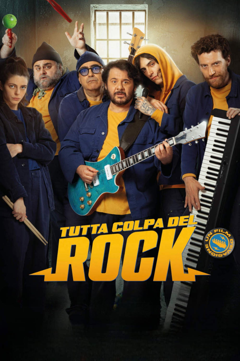 Tutta colpa del rock poster