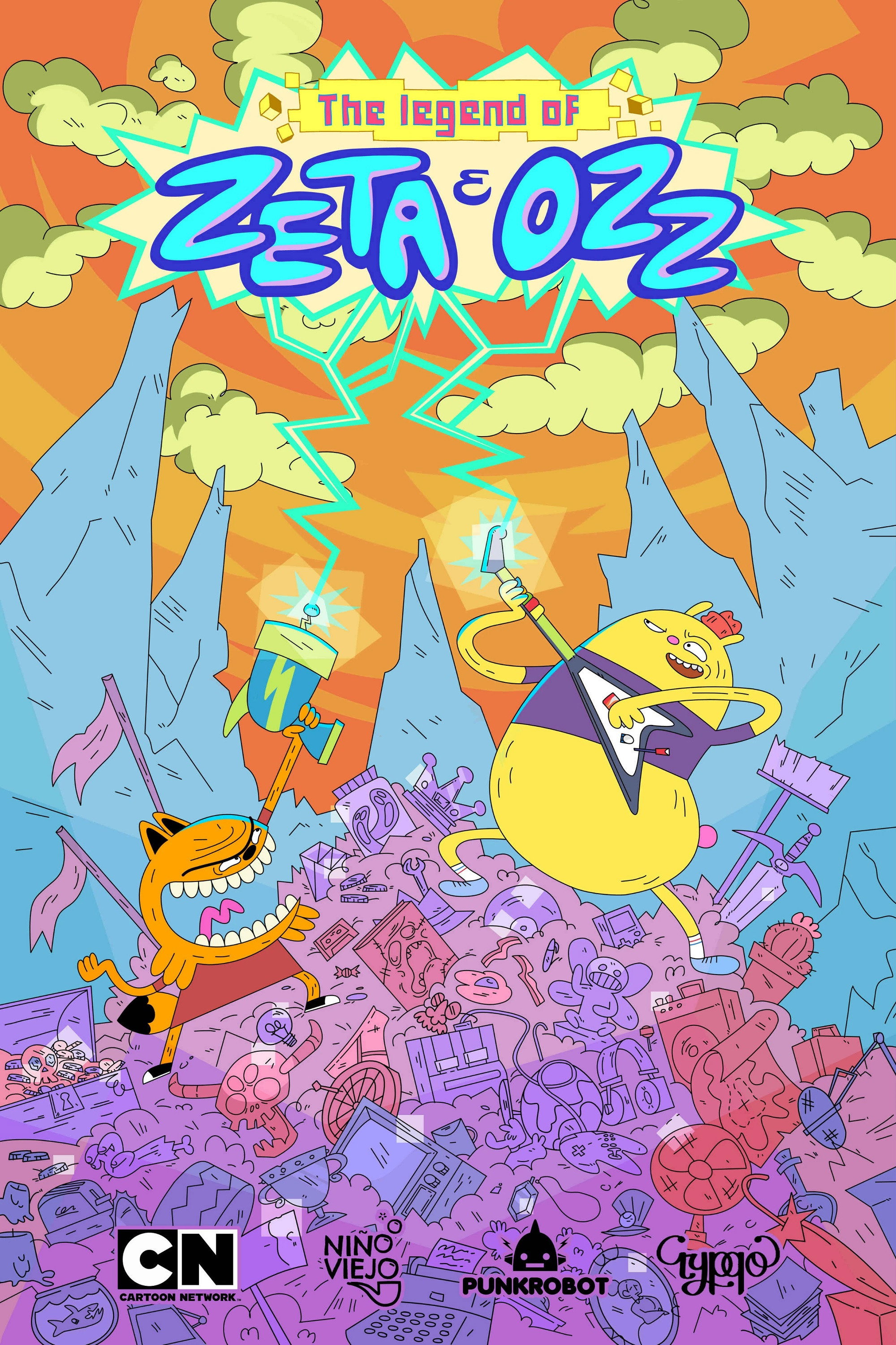 the legend of zeta and ozz poster