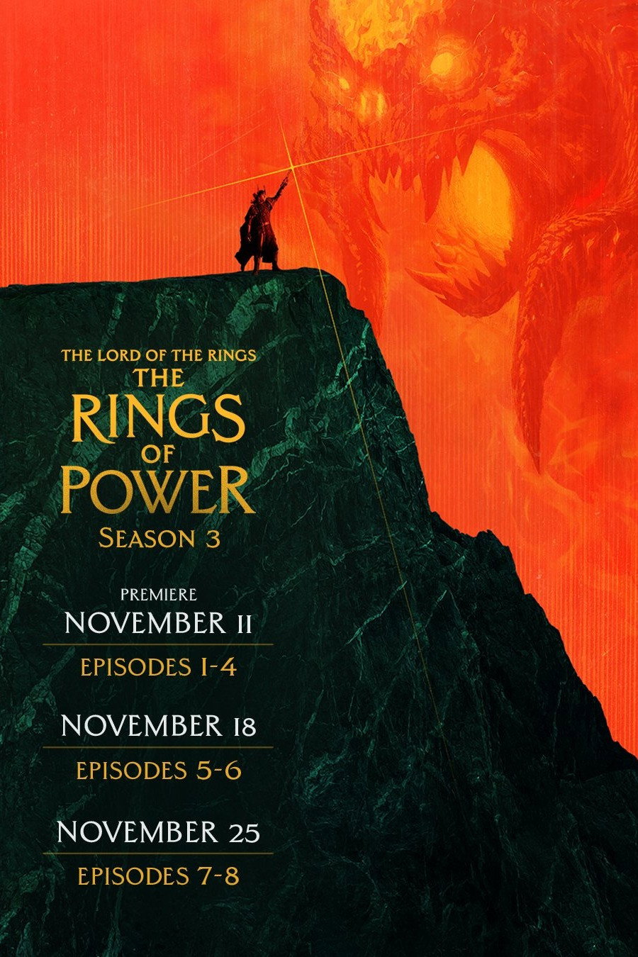 The Lord of the Rings: The Rings of Power Global Fan Screening poster