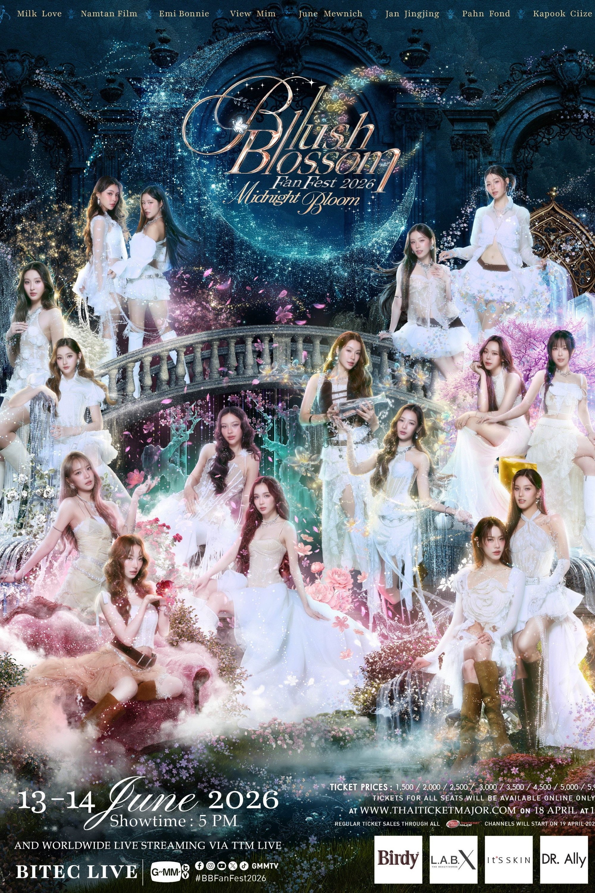 Blush Blossom Fan Fest 2026:Midnight Bloom poster