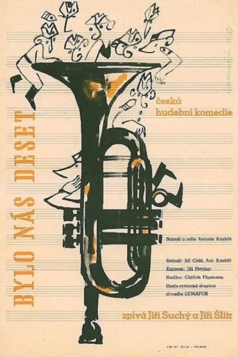 Bylo nás deset poster