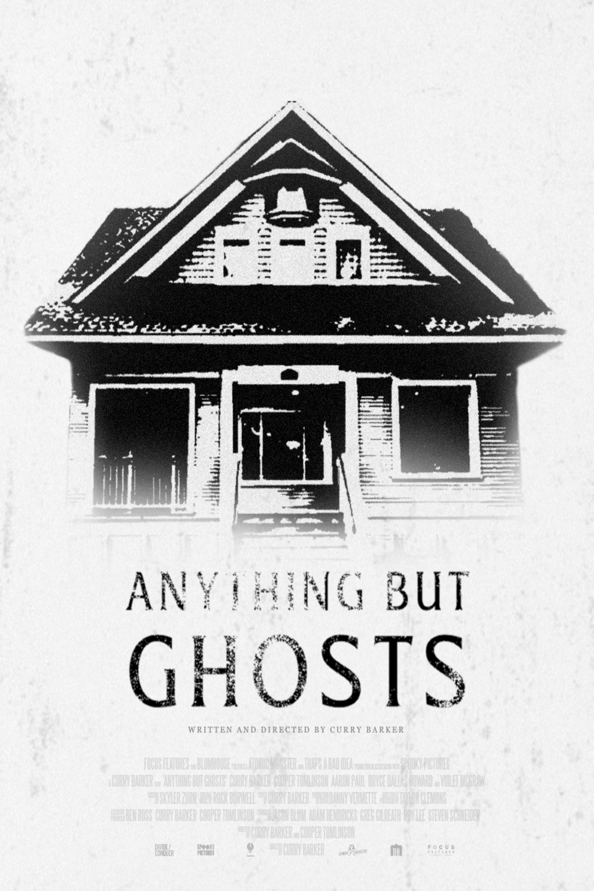 Anything but Ghosts poster