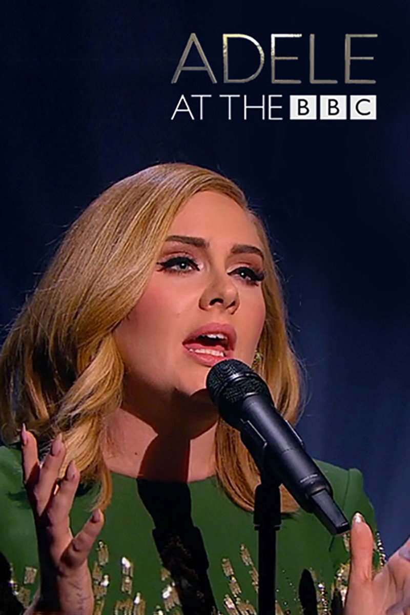 Adele at the BBC poster