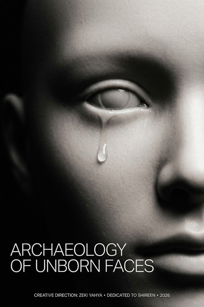ARCHAEOLOGY OF UNBORN FACES poster