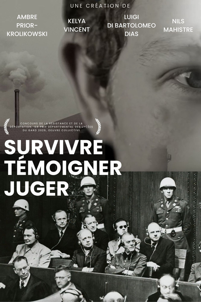 Survivre Témoigner Juger poster