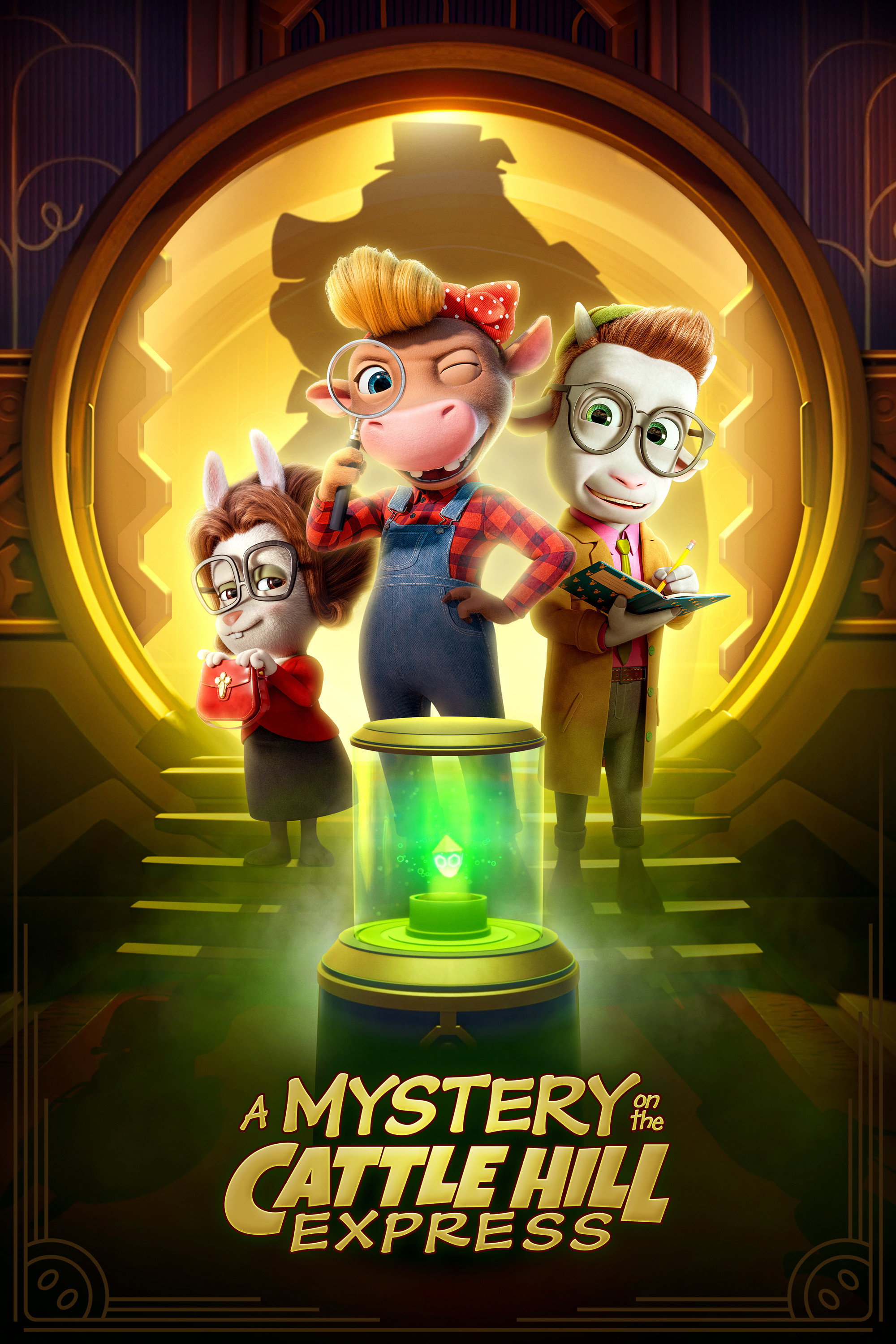 A Mystery on the Cattle Hill Express poster