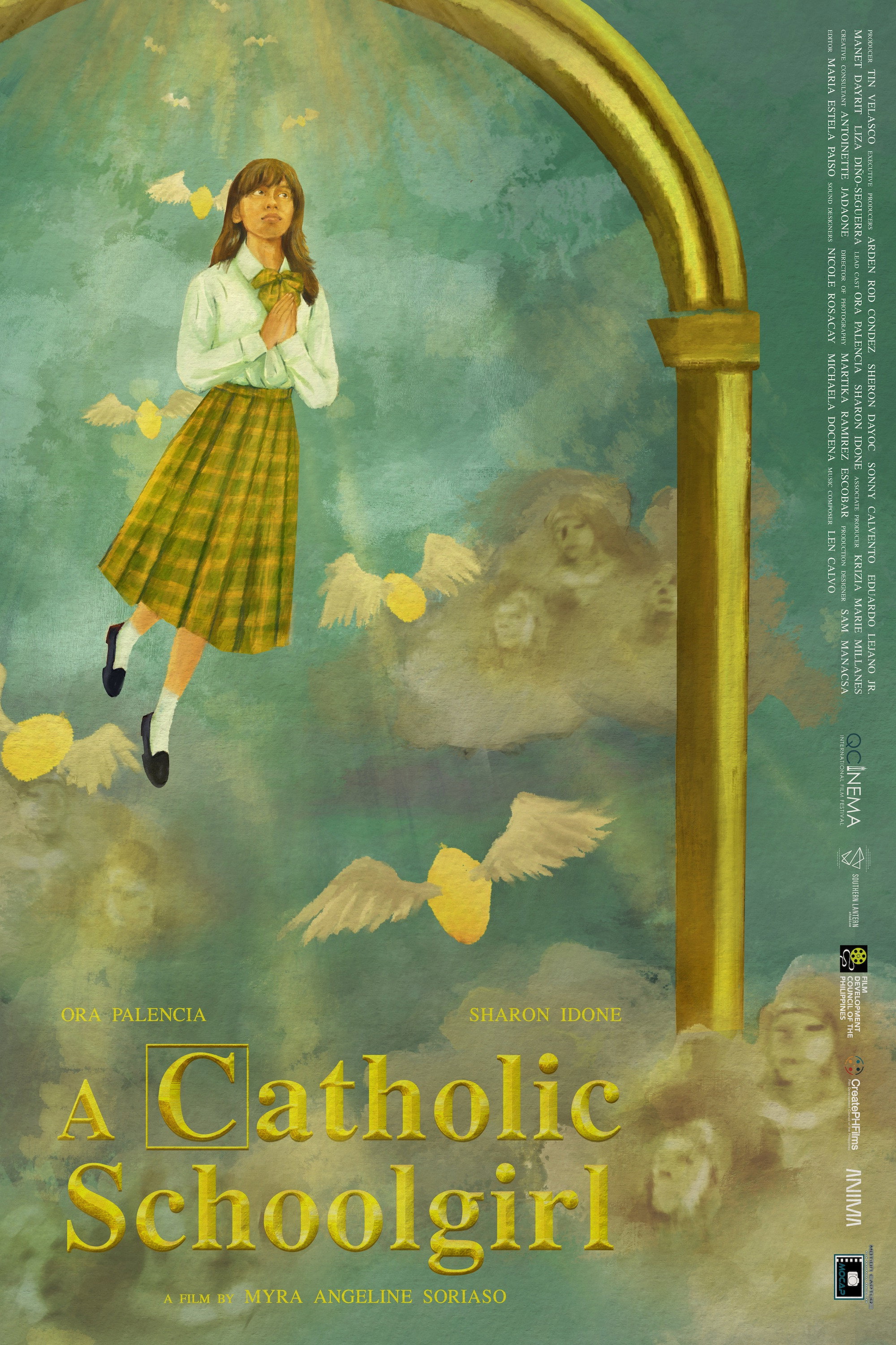 A Catholic Schoolgirl poster