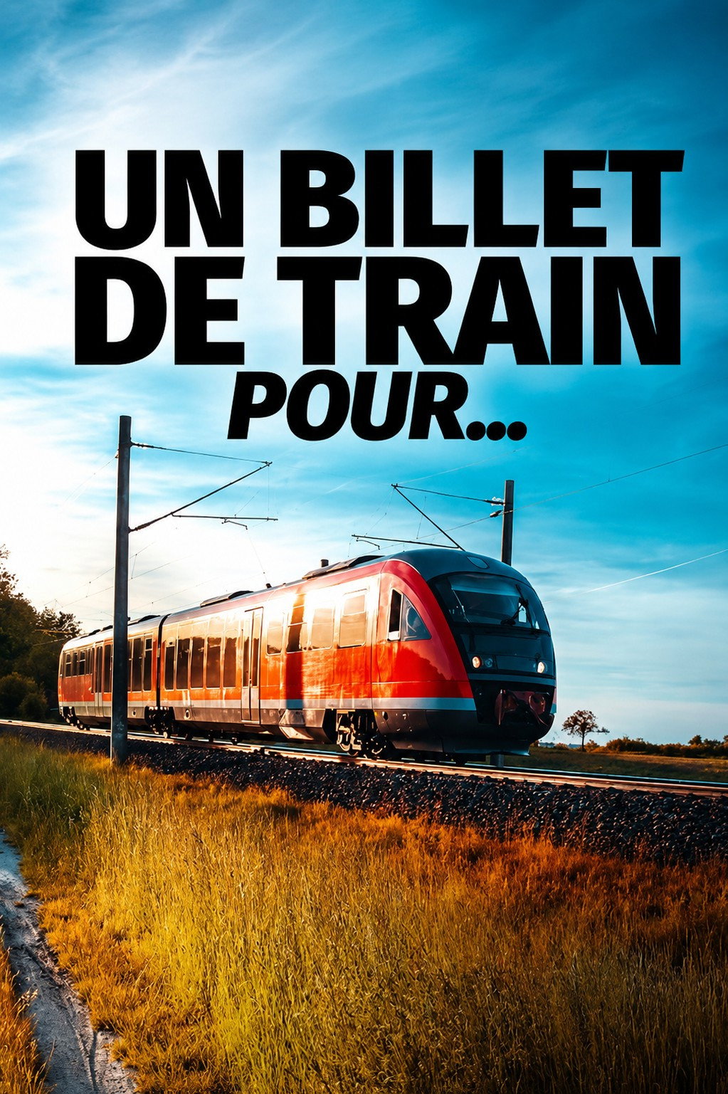 With the Train Through... poster