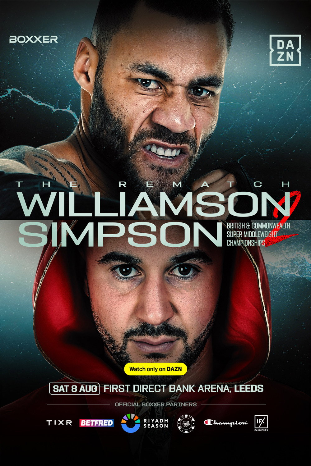 Troy Williamson vs. Callum Simpson II poster