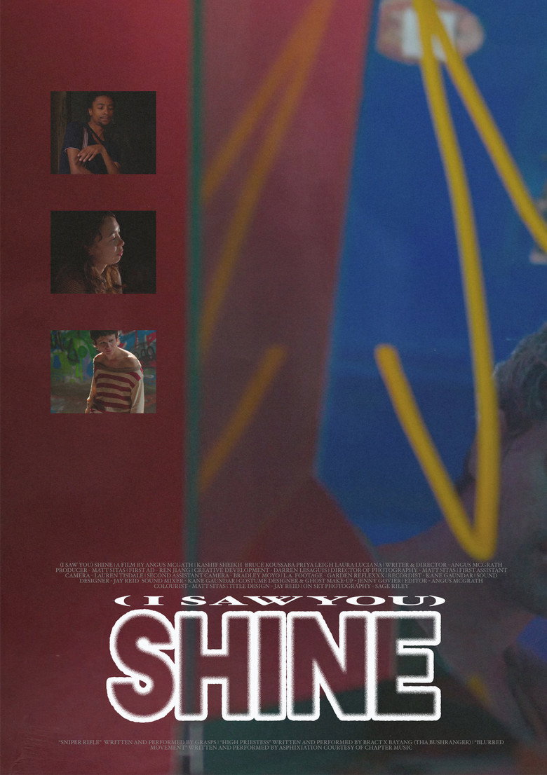 (I Saw You) Shine poster