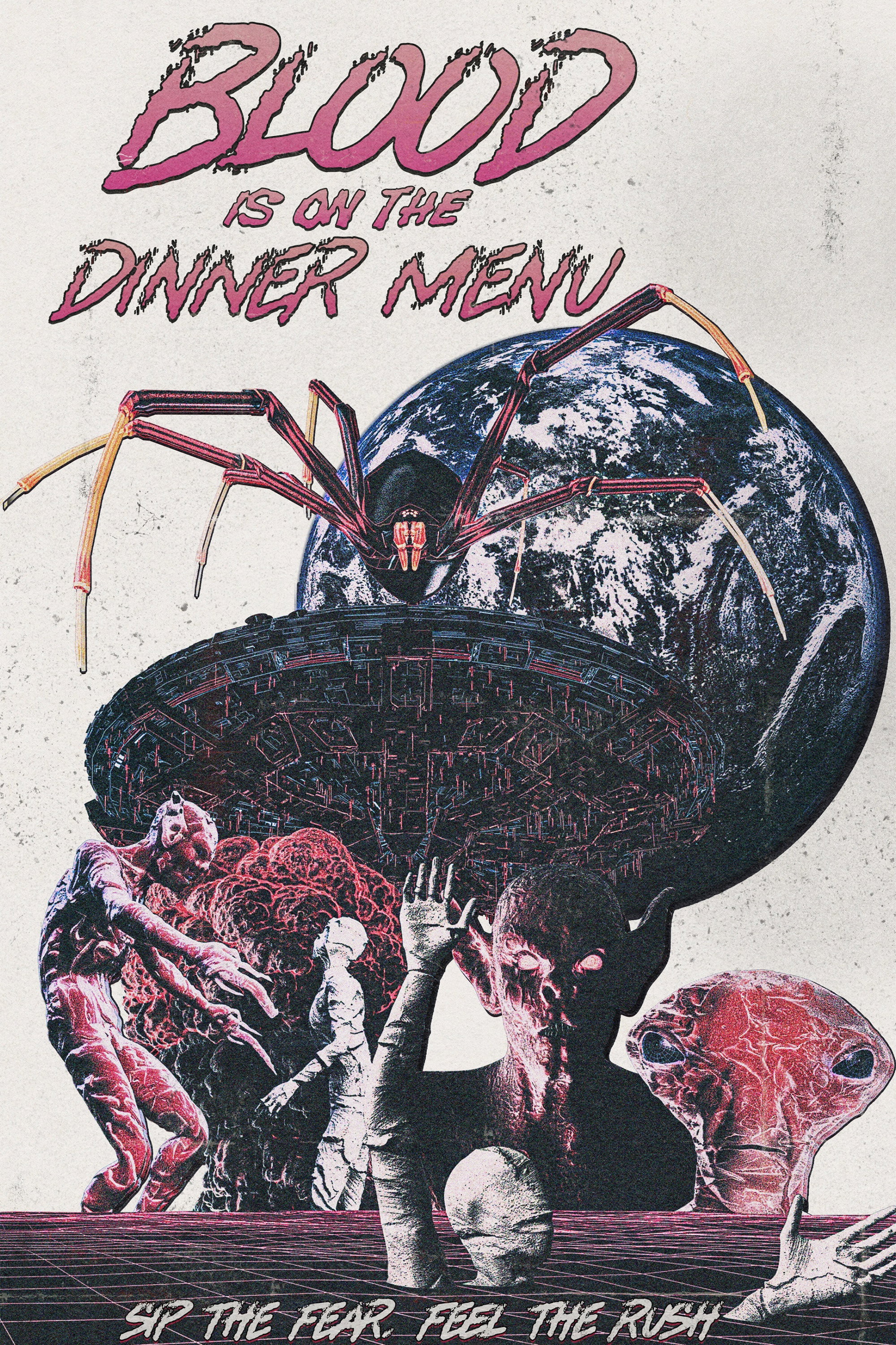 Blood Is On The Dinner Menu poster
