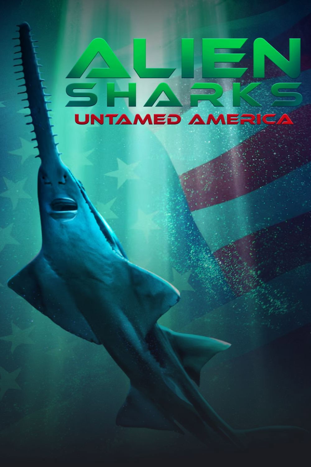 Alien Sharks: Untamed America poster