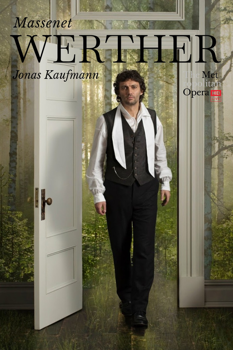 The Metropolitan Opera: Werther poster