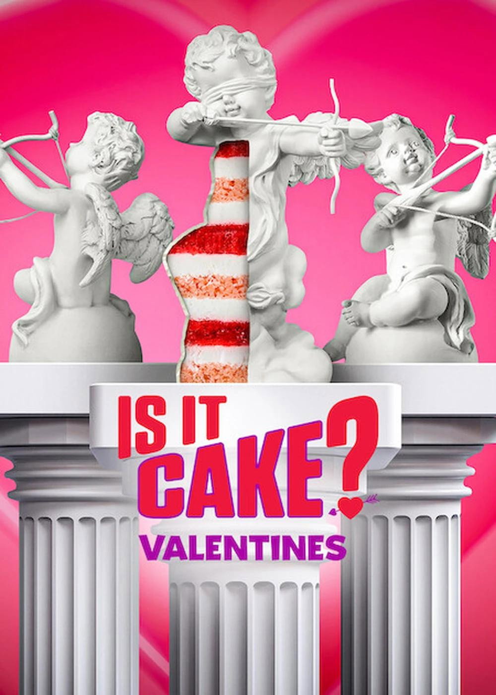 Is It Cake? Valentines poster