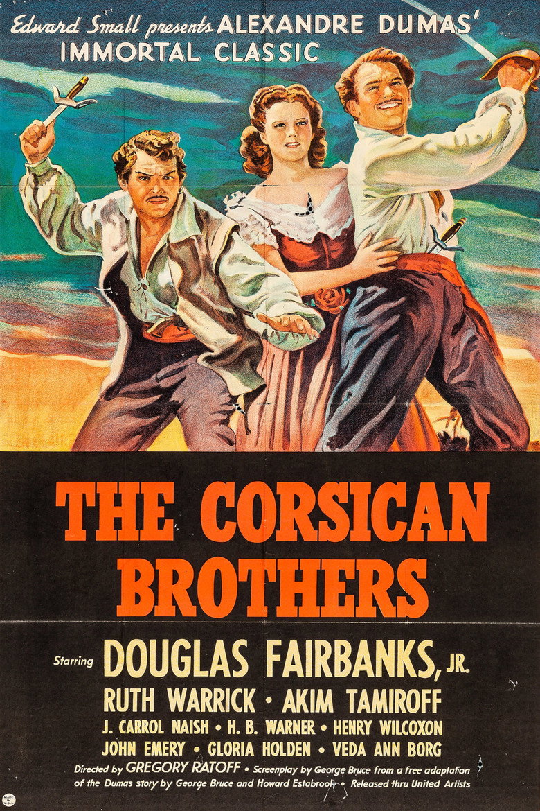 The Corsican Brothers poster
