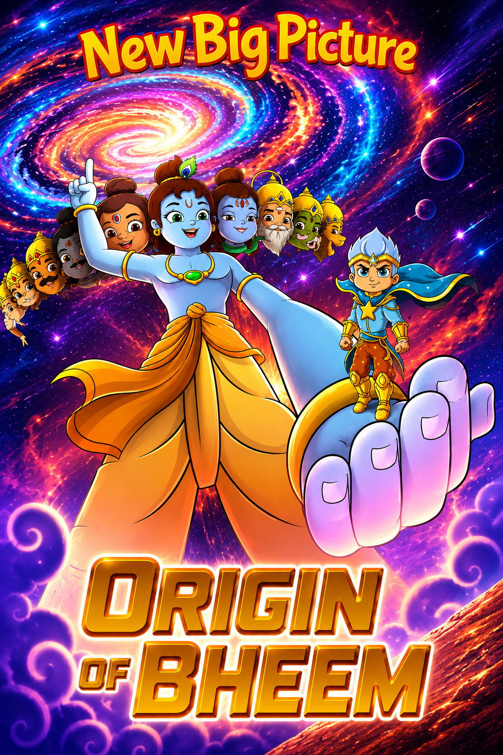 Chhota Bheem Origin Of bheem poster