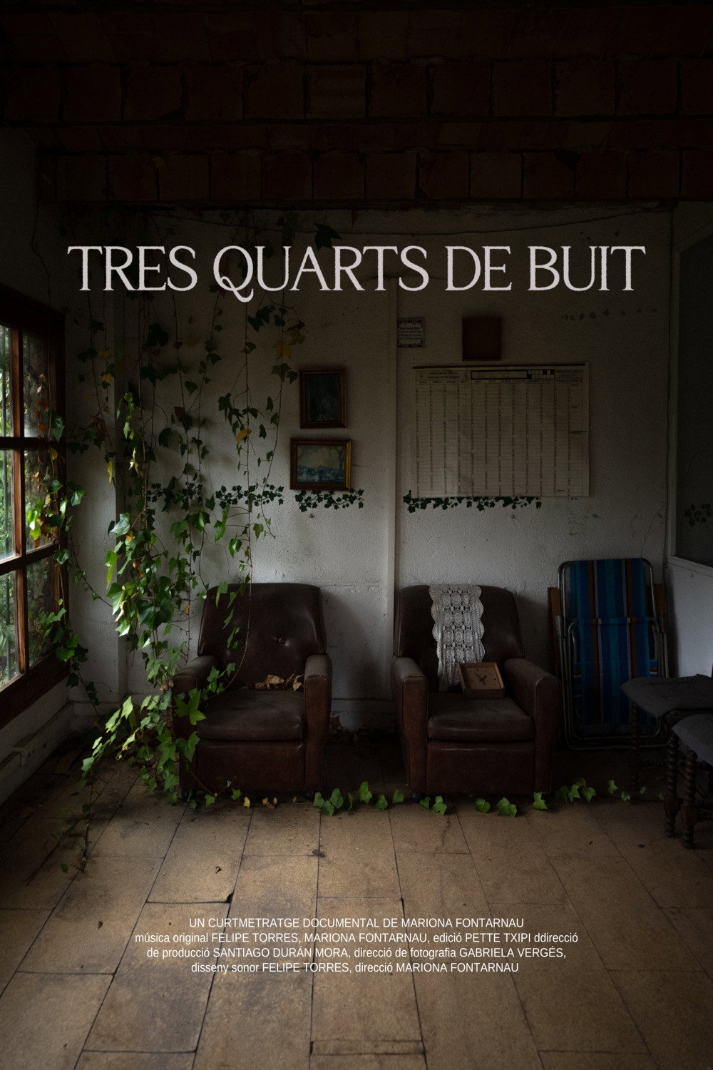 Tres quarts de buit poster