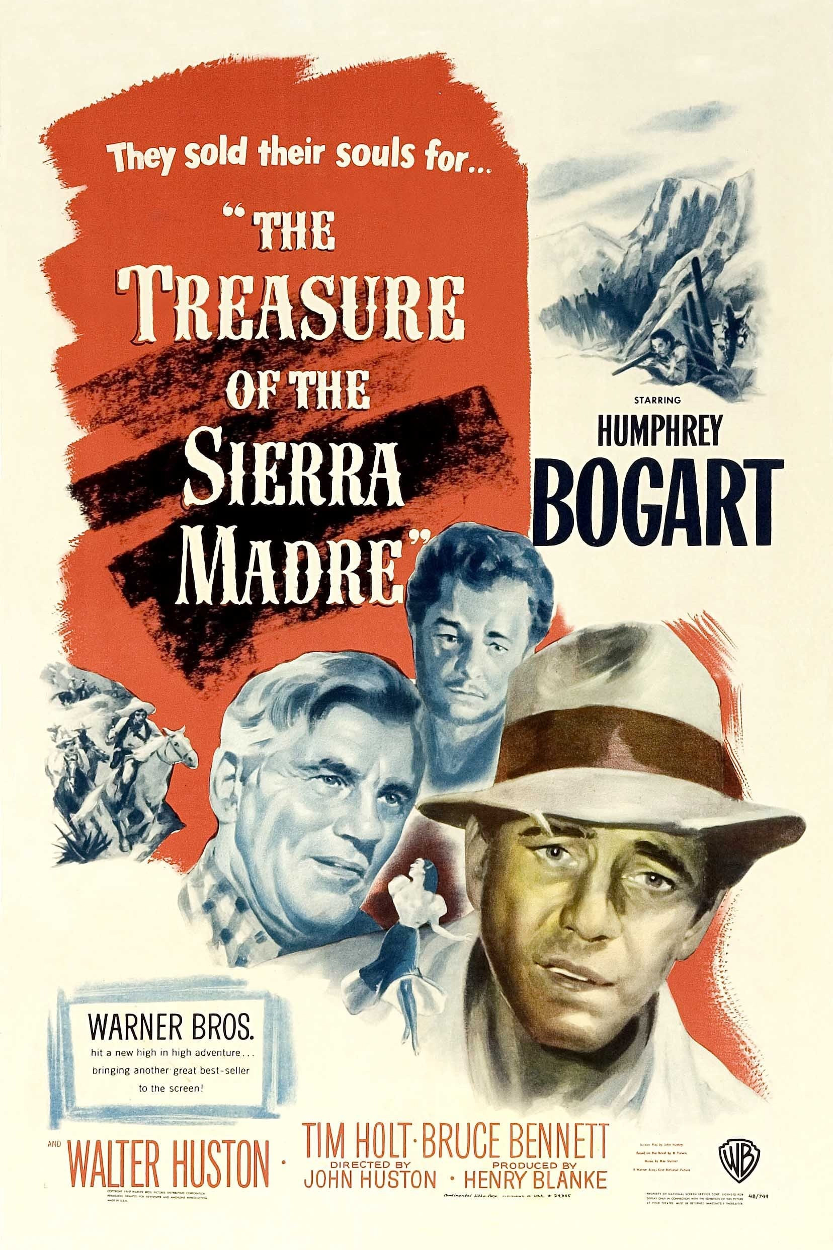 The Treasure of the Sierra Madre poster