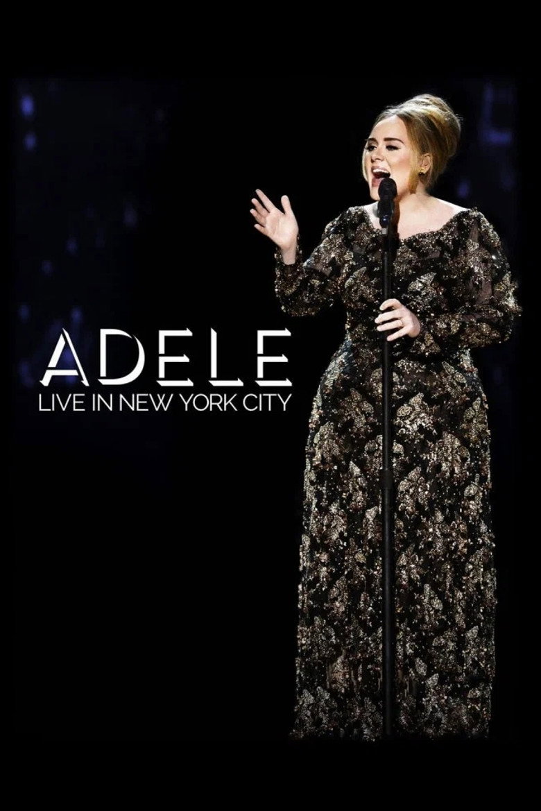 Adele: Live in New York City poster