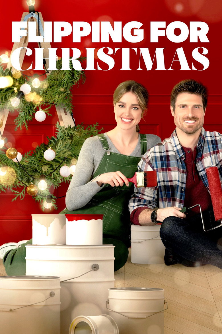 Flipping for Christmas poster