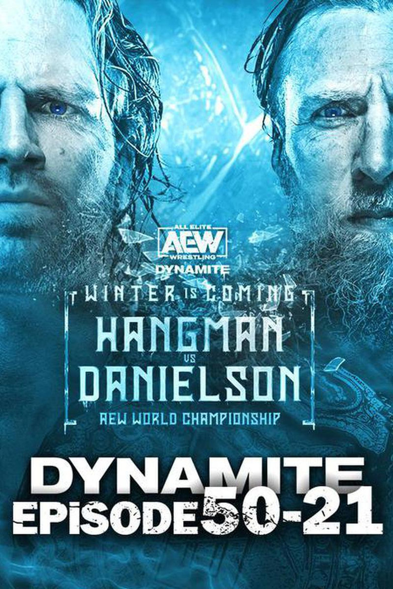 AEW Winter Is Coming 2021 poster