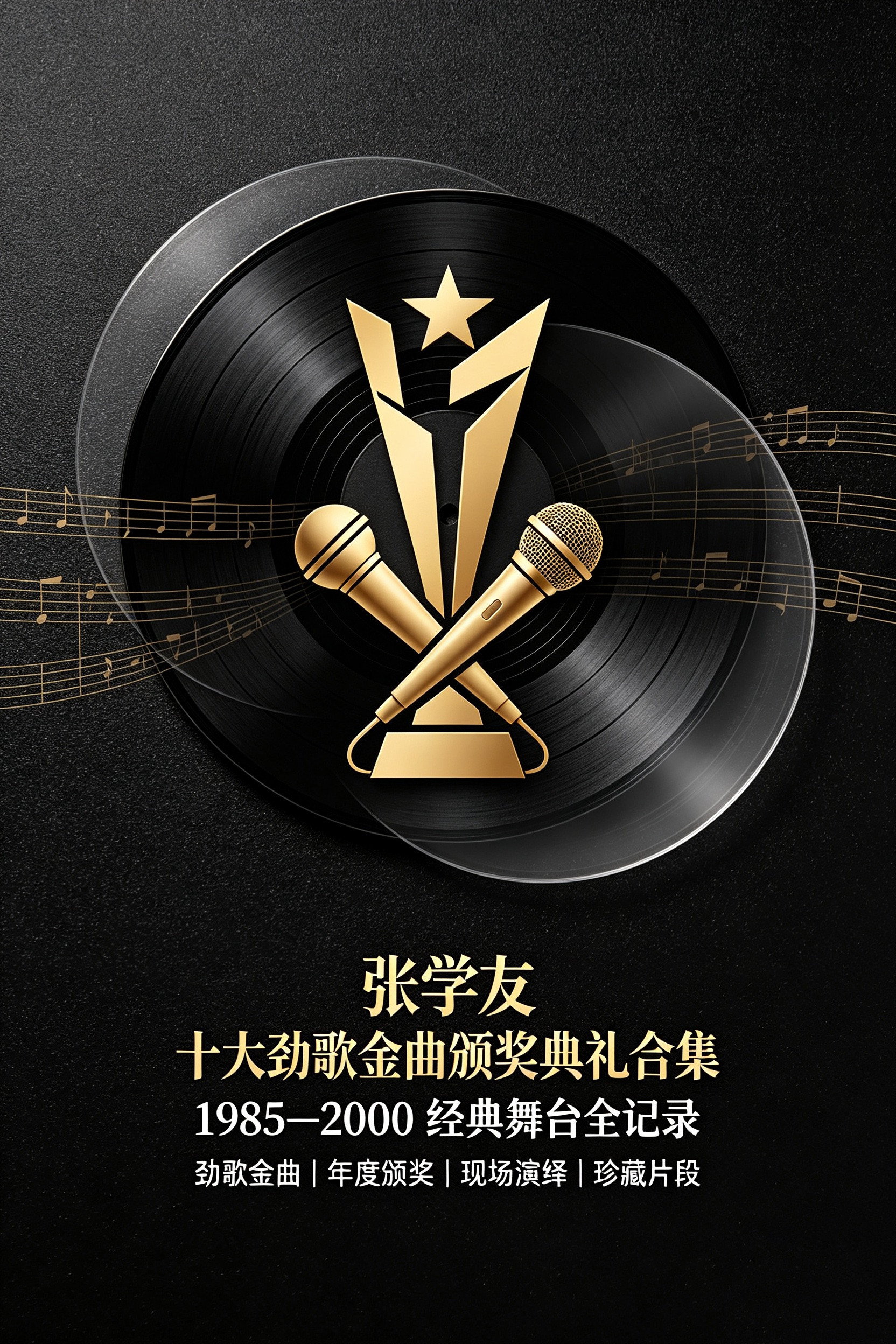 张学友 1985 - 2000年度十大劲歌金曲颁奖典礼 poster