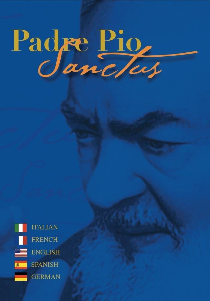 Padre Pio Sanctus poster
