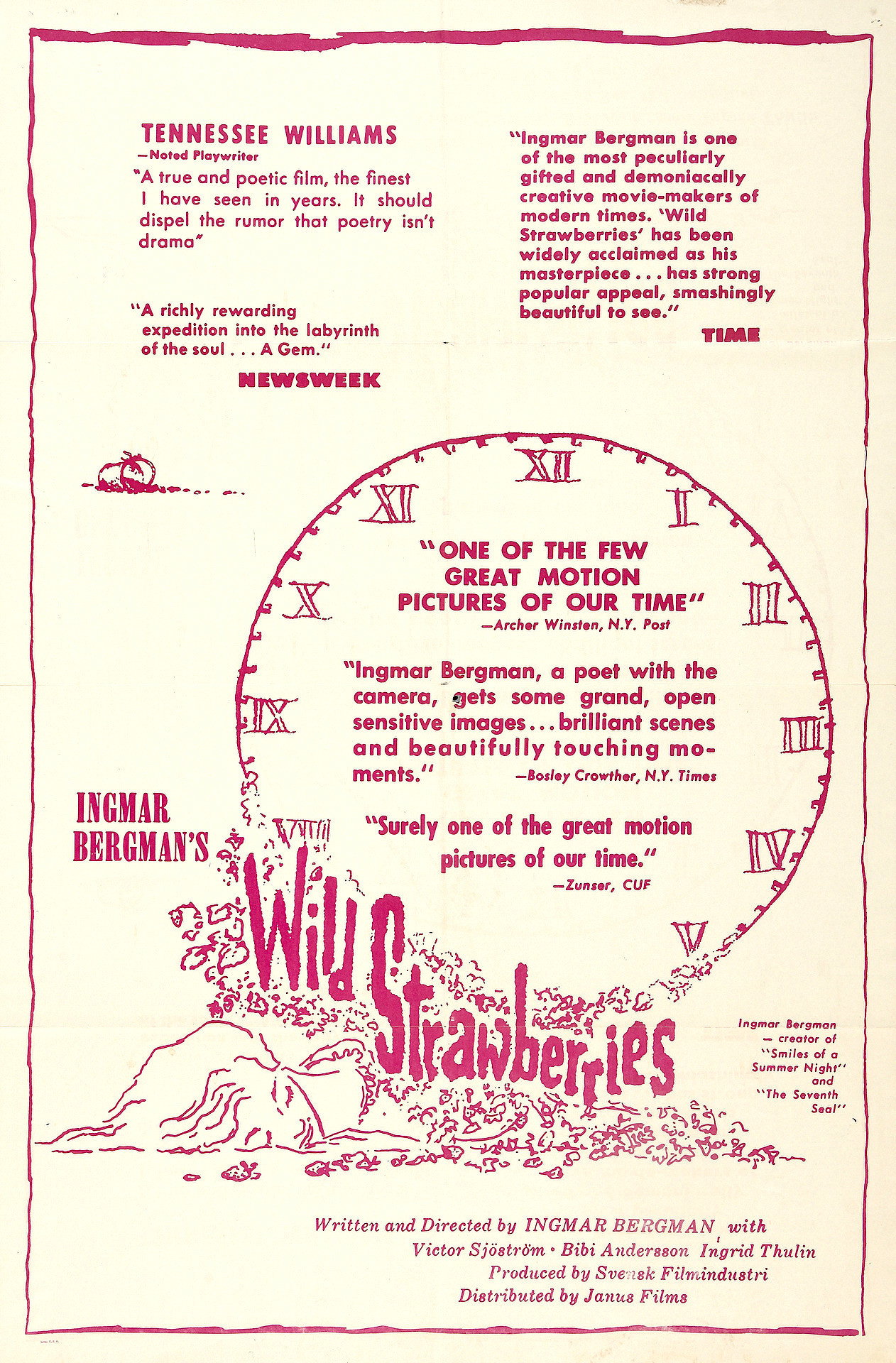 Wild Strawberries poster