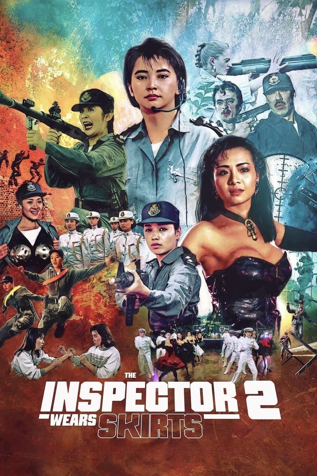 The Inspector Wears Skirts II poster