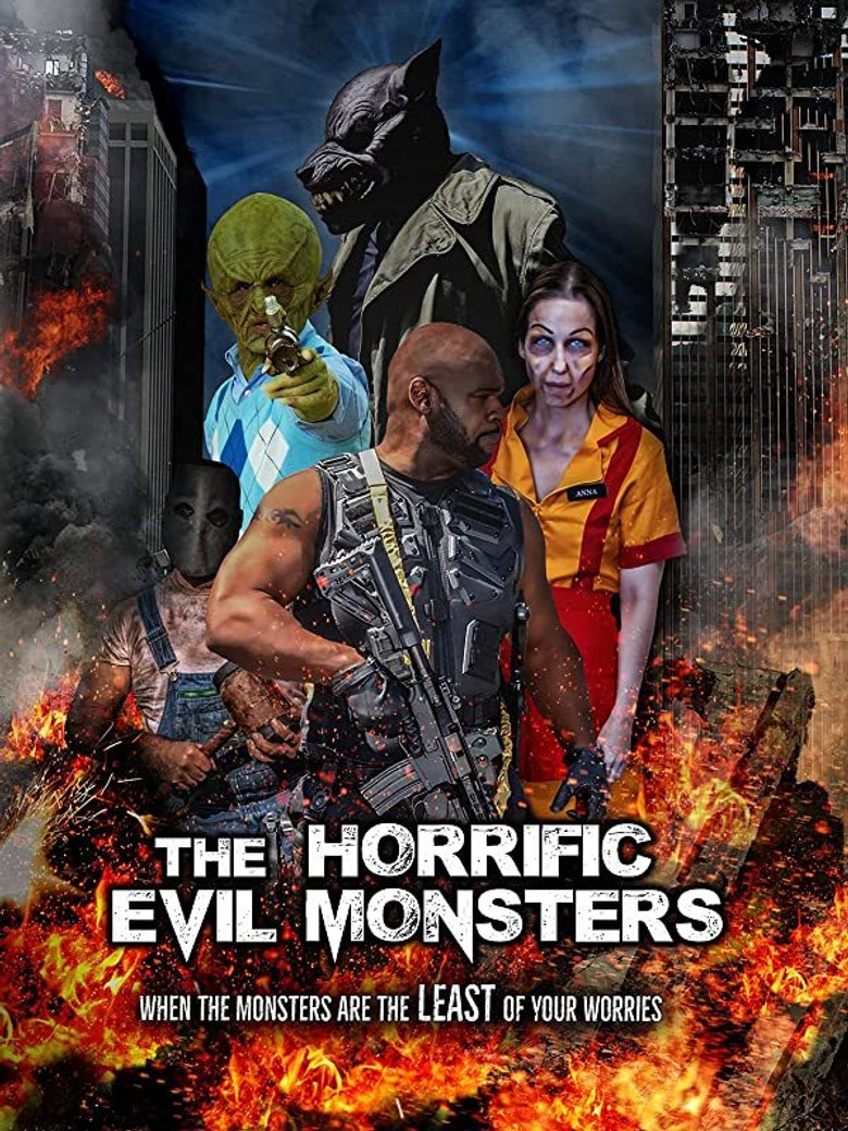 The Horrific Evil Monsters poster